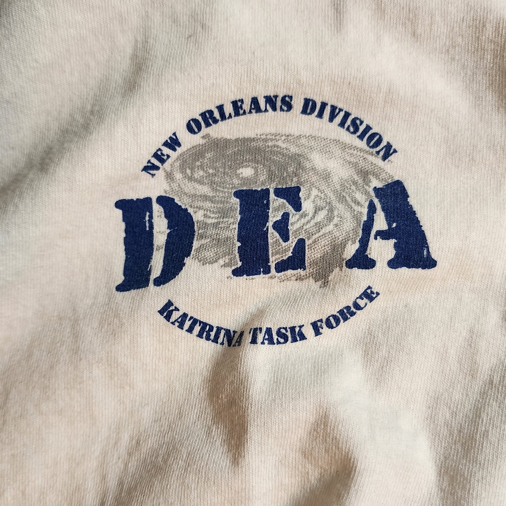 New Orleans Division DEA Short Sleeve Tee - White
